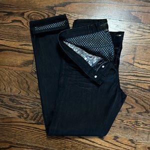 Ted Baker London Tailored Denim Straight Leg Navy Jeans Men’s 32x30